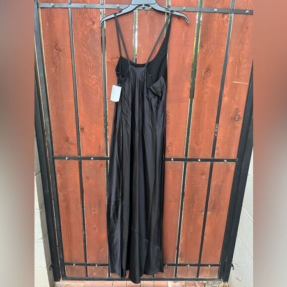 SIR the label Julien Asymmetric Slip Dress black - Picture 3 of 11